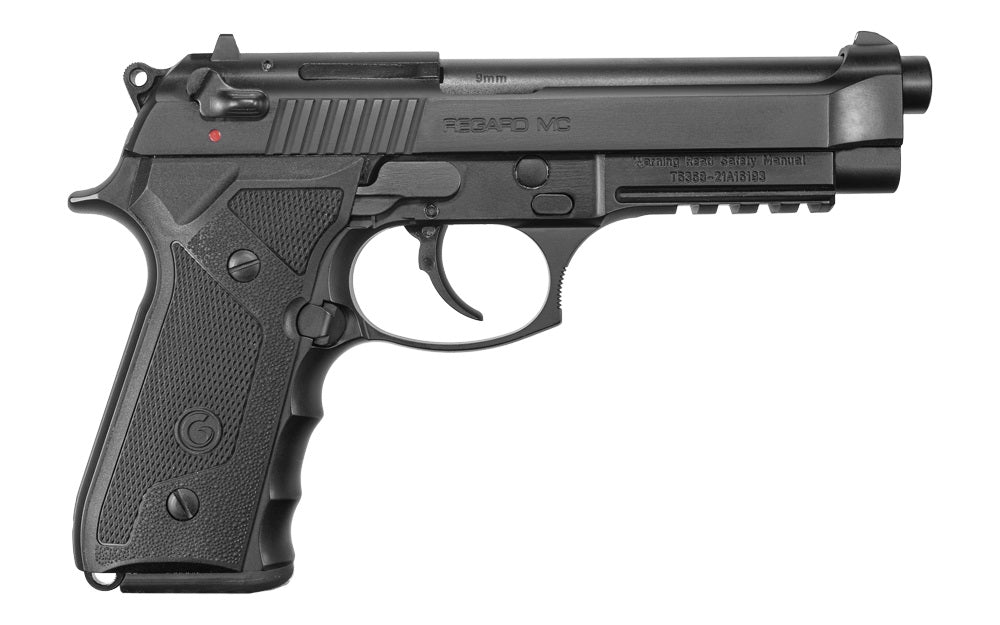 EAA Girsan Regard MC Full Size 9mm Luger 18+1 Pistol with 4.90" Black Steel Barrel and Picatinny Rail