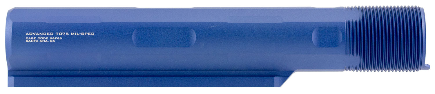Strike Industries ARARET7BLU AR-15 AR-10 7-Position Advanced Receiver Extension Blue Anodized Aluminum