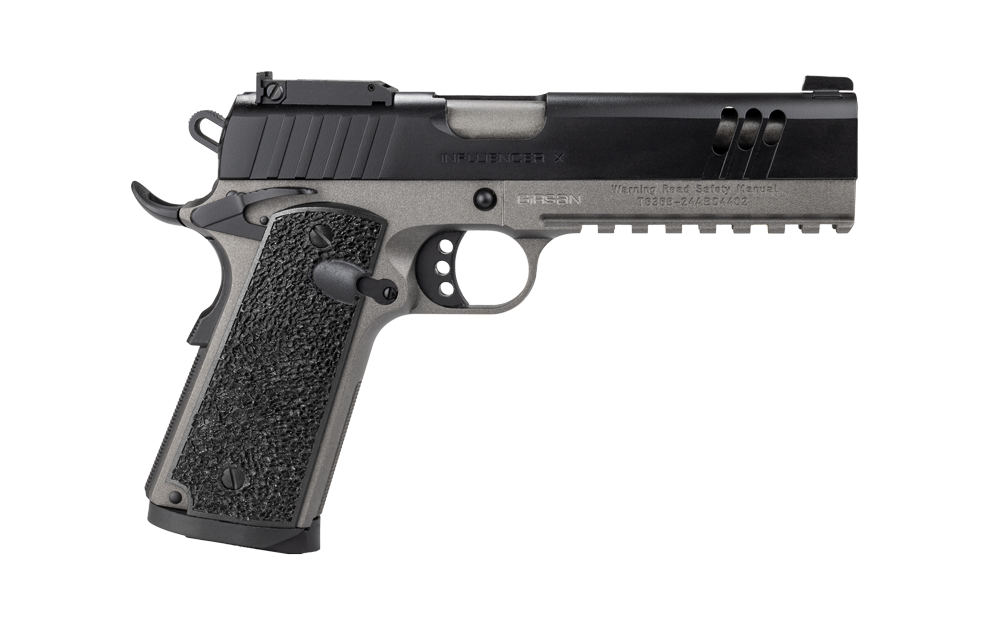 EAA Influencer X 9mm Tungsten/Black 5" Optics-Ready Pistol