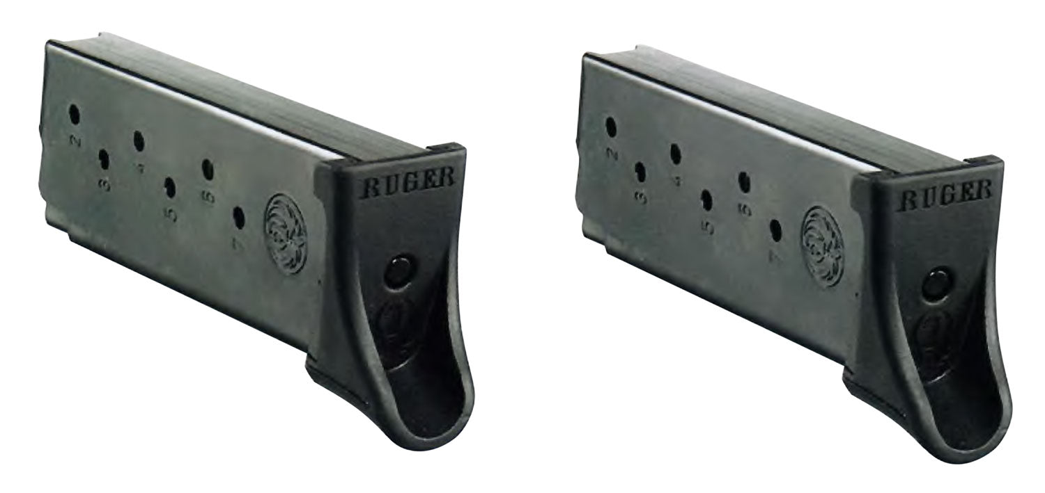 Ruger 90642 LC9 Value Pack 7rd 9mm Luger Blued Steel Magazine for EC9s/LC9s 2-Pack