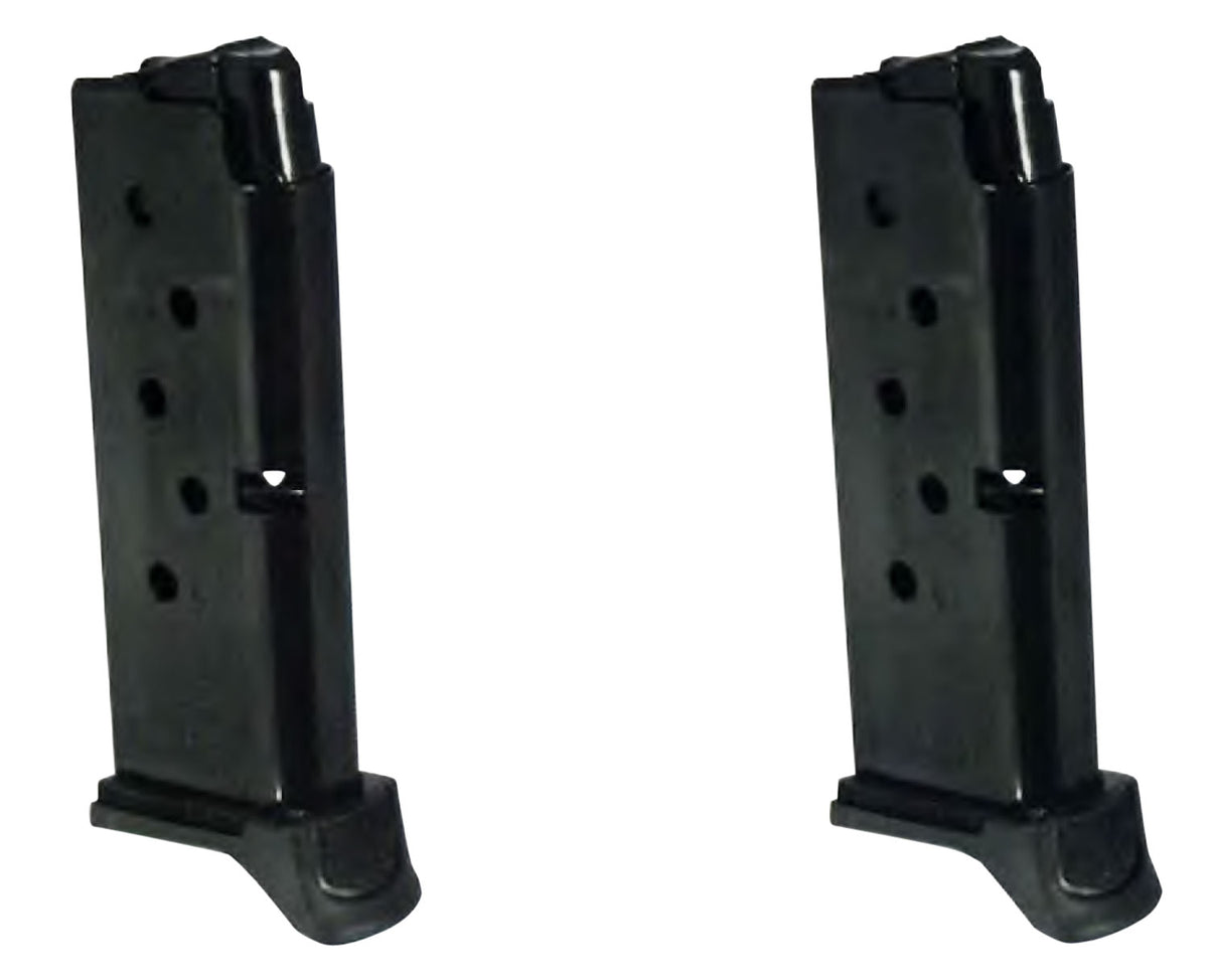 Ruger 90644 LCP/LCP II .380 ACP 6rd Blued Steel Magazine Value Pack 2 Per Pack