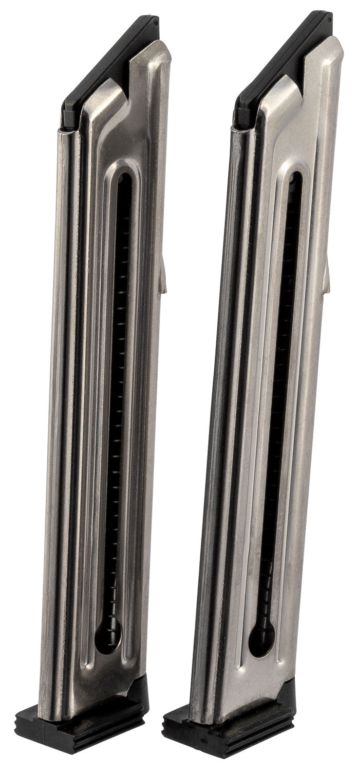 Ruger 90645 Mark III/IV .22 LR 10rd E-Nickel Stainless Steel Magazine 2 Per Pack