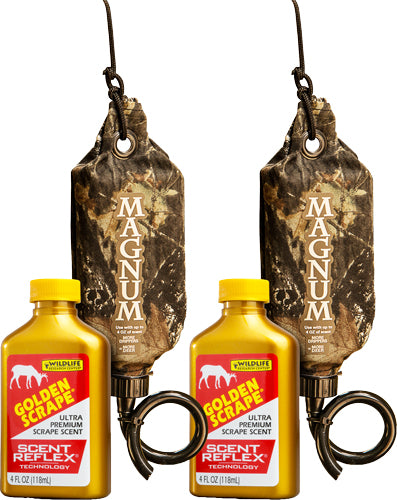 WRC Deer Lure Golden Scrape Scrape Dripper Combo Pack
