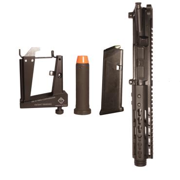 ATI MS 9mm Conversion Kit 5.5-Inch Upper 7" Rail Buffer 10rd Magazine