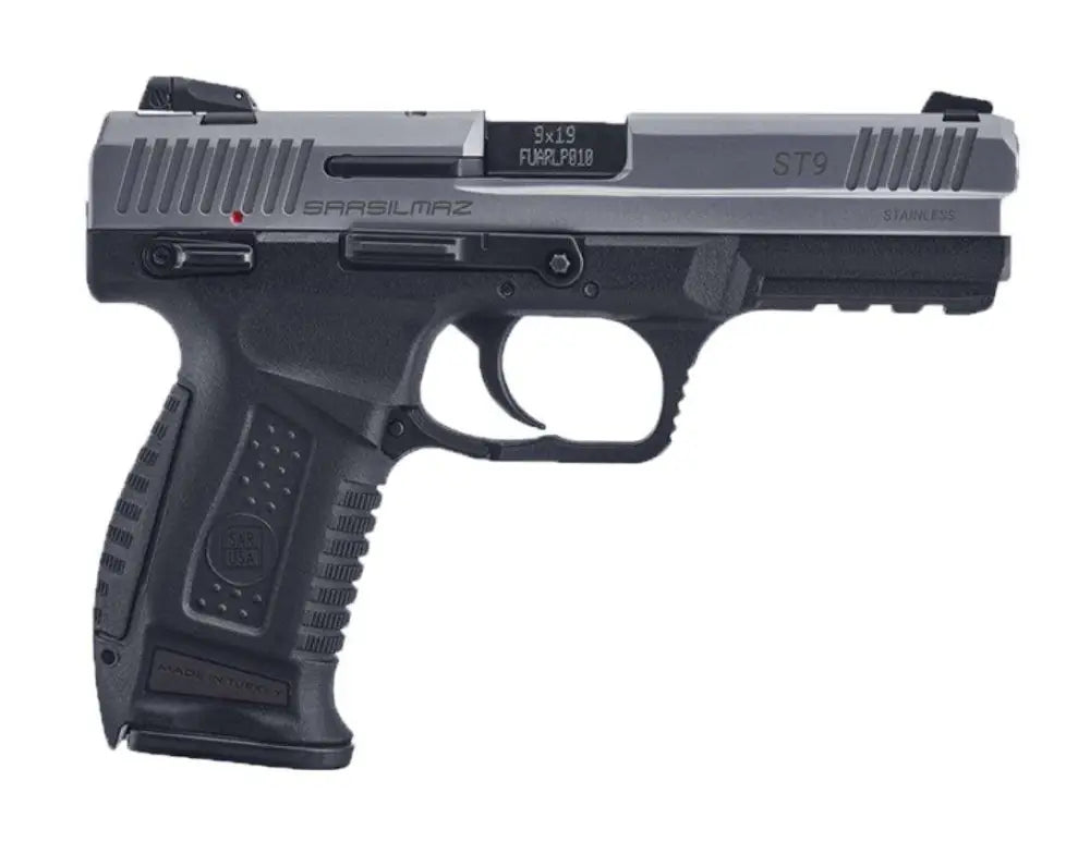 SAR USA SAR9T Stainless 9mm 17-Round Pistol