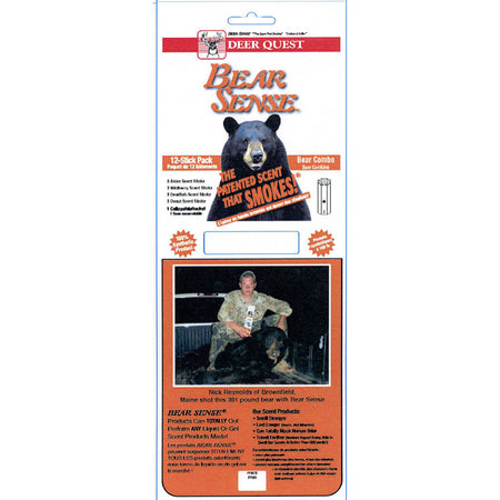 Deer Quest Bear Sense Combo Pack with Collapsible Bucket 12 pk.