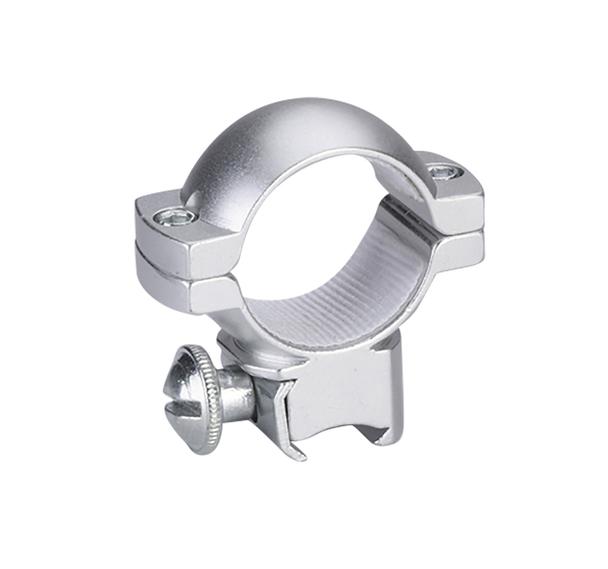 Traditions A797MA Silver Matte 1" Medium Scope Rings - 3/8" Grooved Receiver