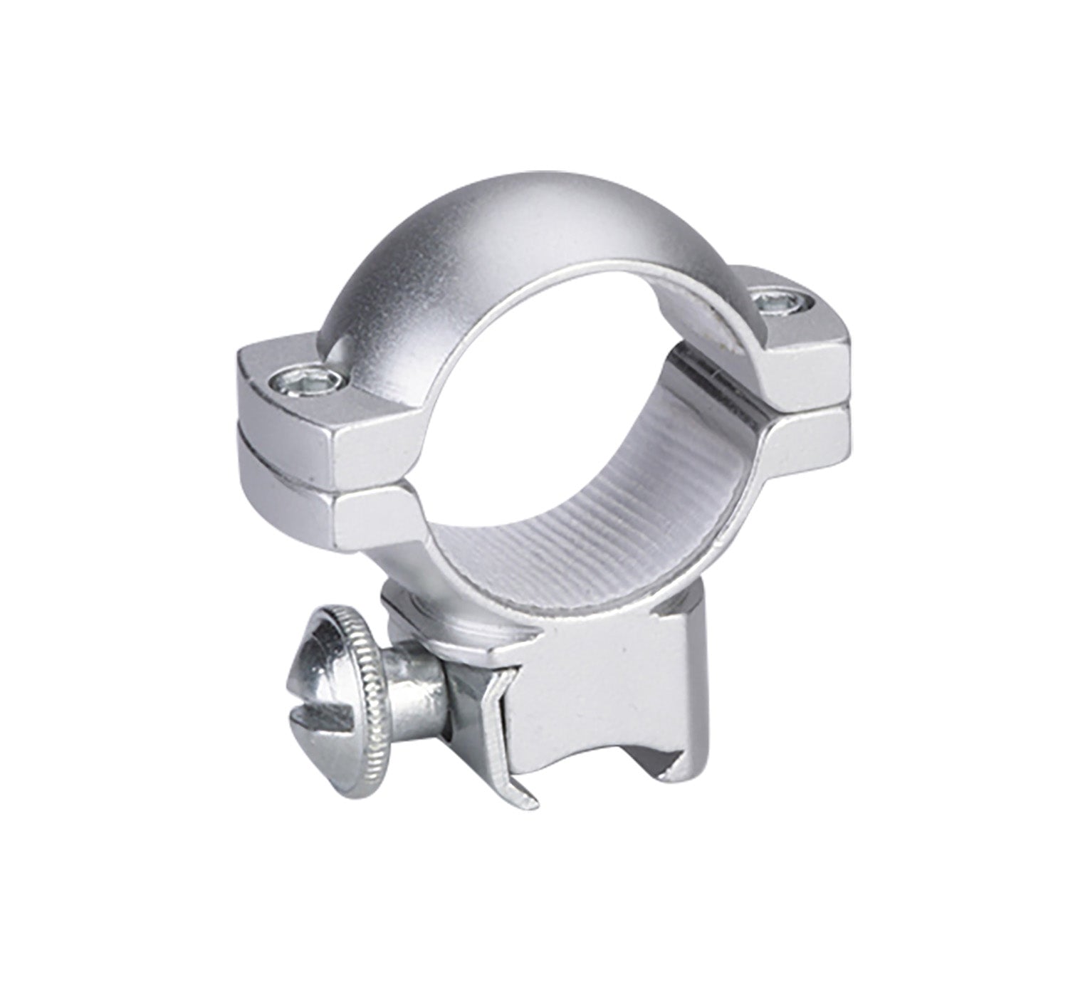 Traditions A797MA Silver Matte 1" Medium Scope Rings - 3/8" Grooved Receiver