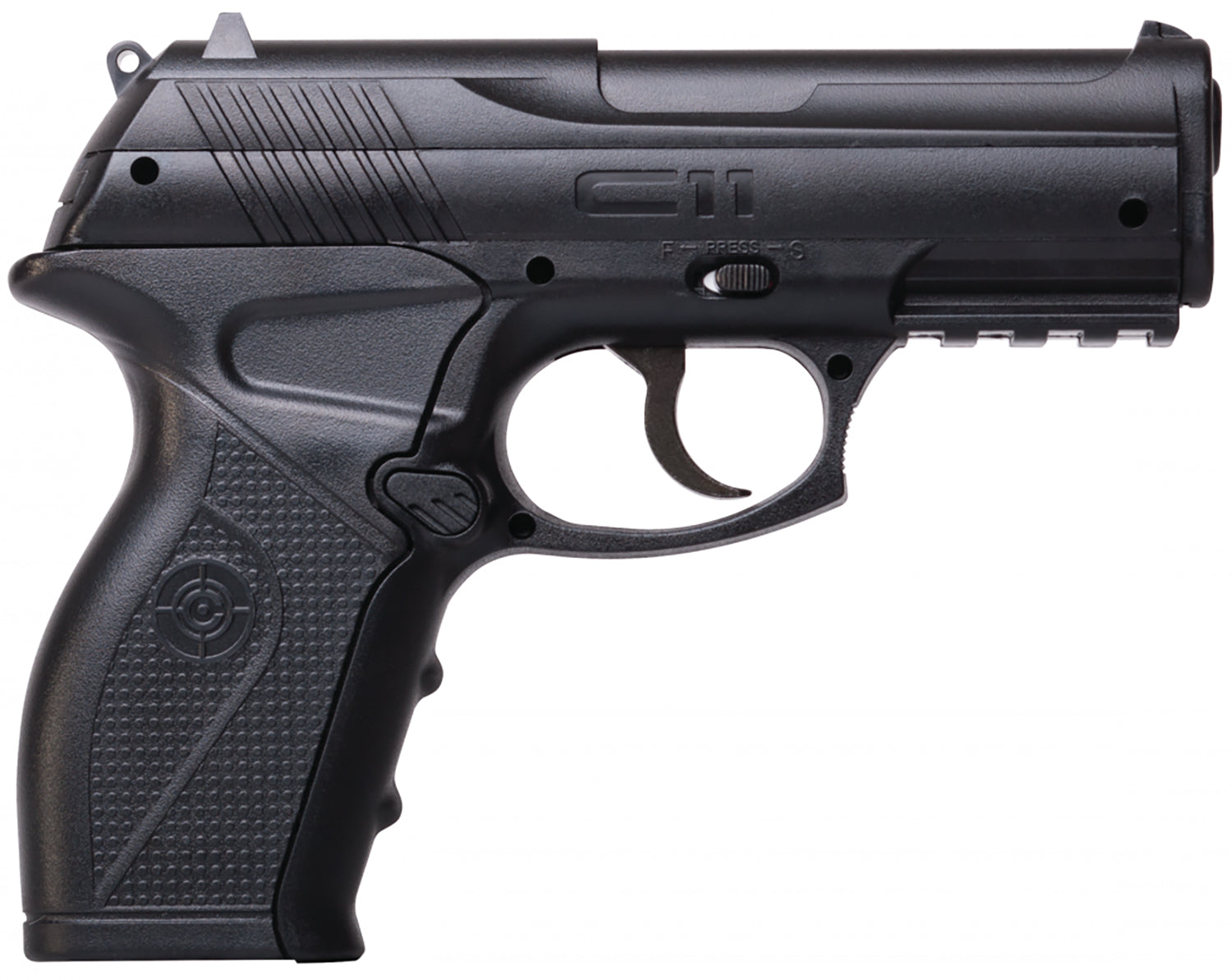 Crosman C11 Semi-Automatic CO2 Air Pistol .177 Caliber 18+1 Compact Black