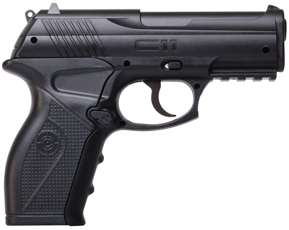 Crosman C11 Semi-Automatic CO2 Air Pistol .177 Caliber 18+1 Compact Black