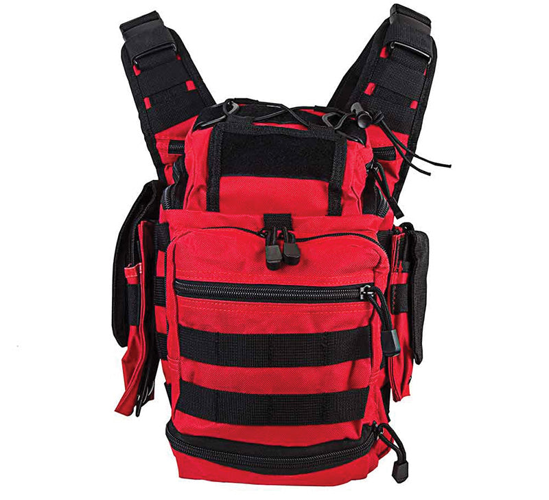 NcSTAR VISM First Responder Shoulder Bag Red/Black