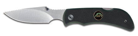 Outdoor Edge Caper Lite Folding Knife 2.50" Plain AUS8 Stainless Steel Blade Black G10 Handle