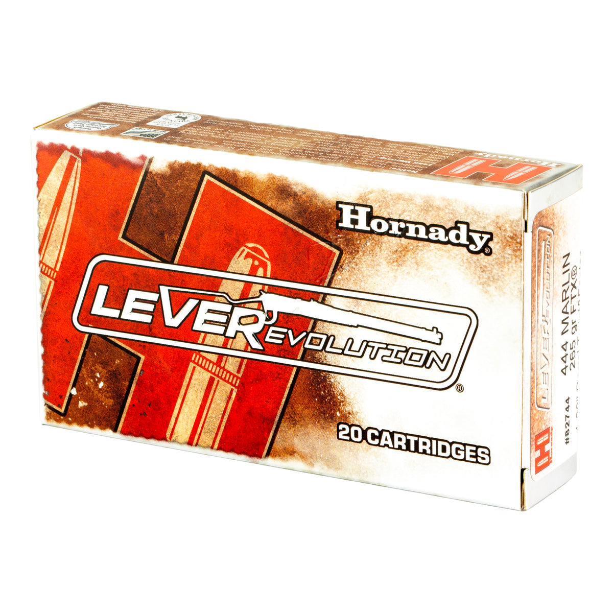 Hornady .444 Marlin 82744 LEVERevolution Flex Tip eXpanding 265 Grain