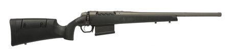 Weatherby 3WR047MMBROT 307 Range SF 7mm BC 5+1 20" Tungsten Cerakote Heavy Threaded Barrel, Tungsten Cerakote Drilled & Tapped Steel Receiver, Adj Cheek Piece & LOP Black Synthetic Stock