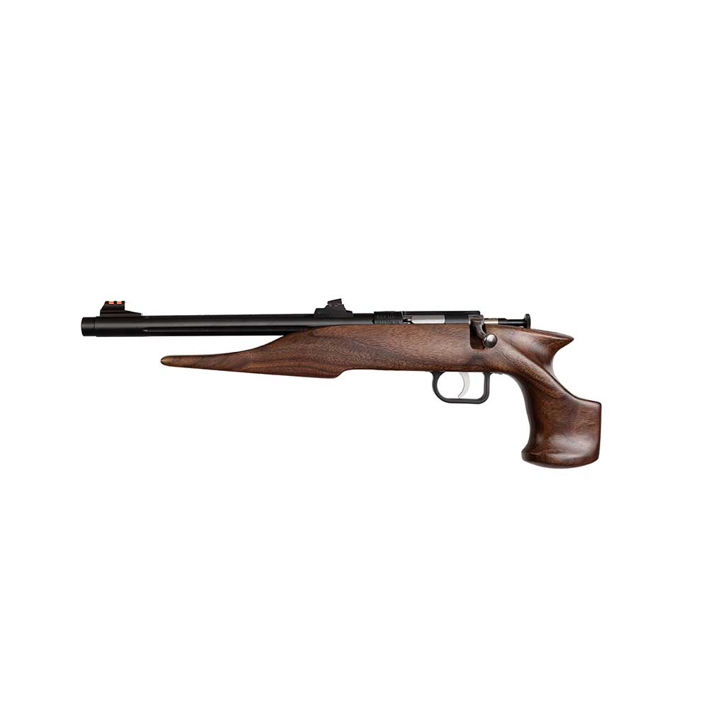 Chipmunk 40001 Hunter Youth .22 S/L/LR Single Shot Pistol, 9" Threaded Blued Barrel, Walnut Frame