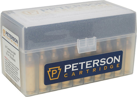 Peterson 22 Creedmoor SRP Unprimed Brass 50-Count
