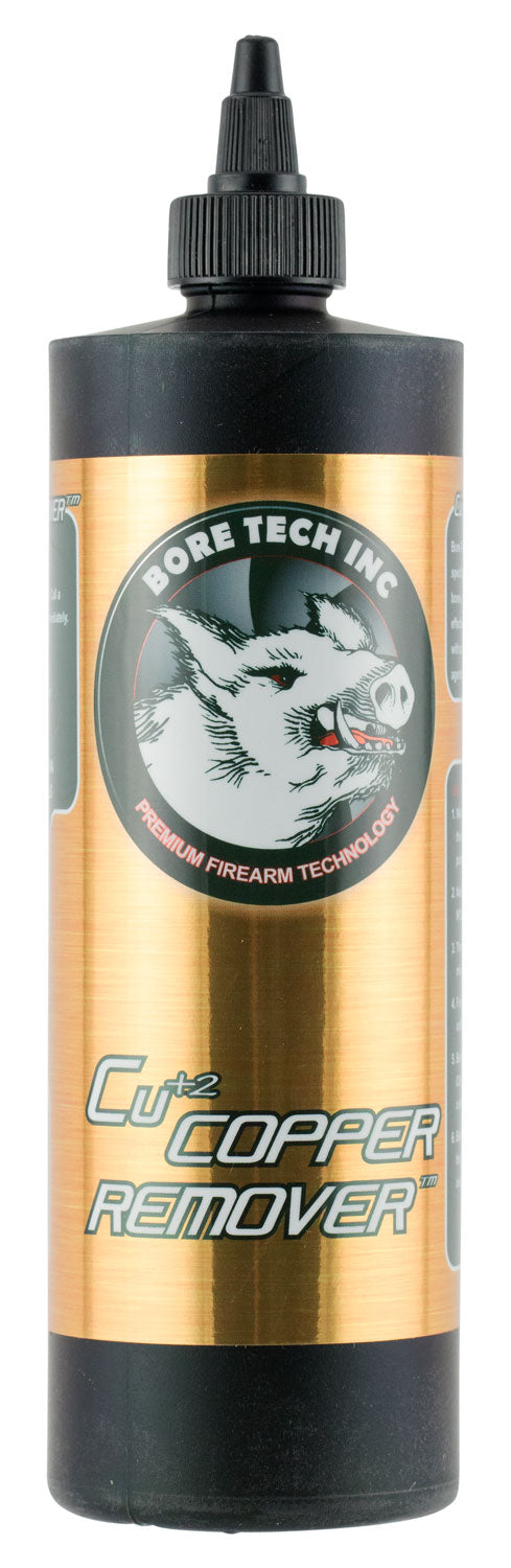 Bore Tech Cu+2 Copper Remover BTCU26016 Barrel-Safe Solvent 16 oz Bottle