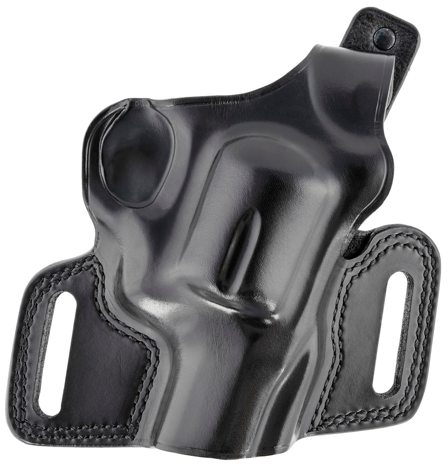 Galco Silhouette SIL212B Black Leather OWB Belt Holster for 1911 Pistols 3-5", RH Draw