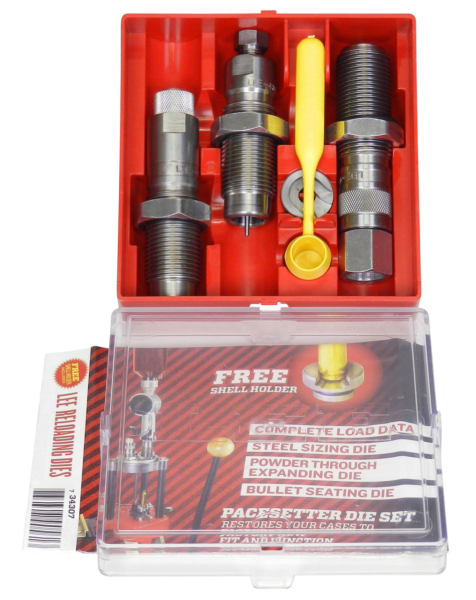 Lee Precision Pacesetter 375 Win 3-Die Reloading Set