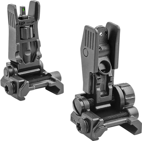 Meprolight Tritium Flip-Up Sights Green Front with Rear Blank