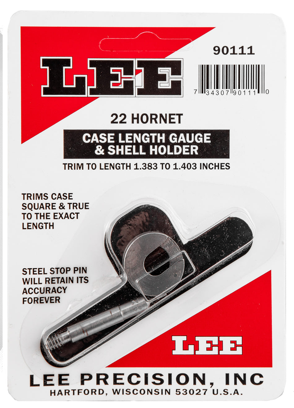 Lee 90138 Reloading Case Length Gauge 300 Savage