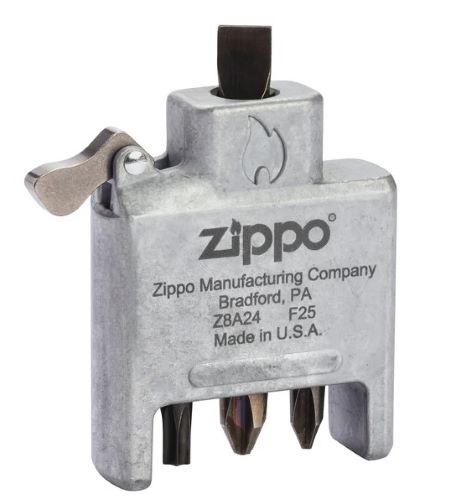 ZIPPO BIT SAFE SCREWDRIVER INSERT 3 BITS USA MADE