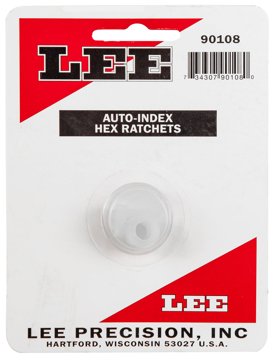Lee 90108 Reloading Press Auto Index Hex Ratchet - 3 Count