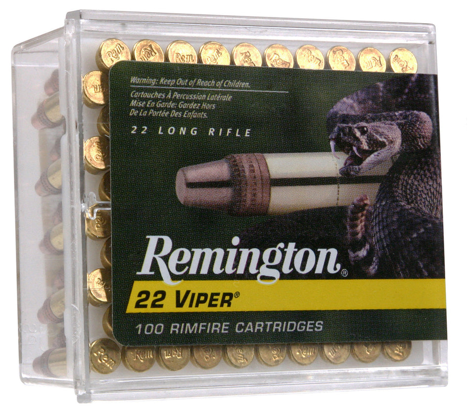 Remington .22 Long Rifle 21288 Viper High Velocity Truncated Cone Solid 36 Grain