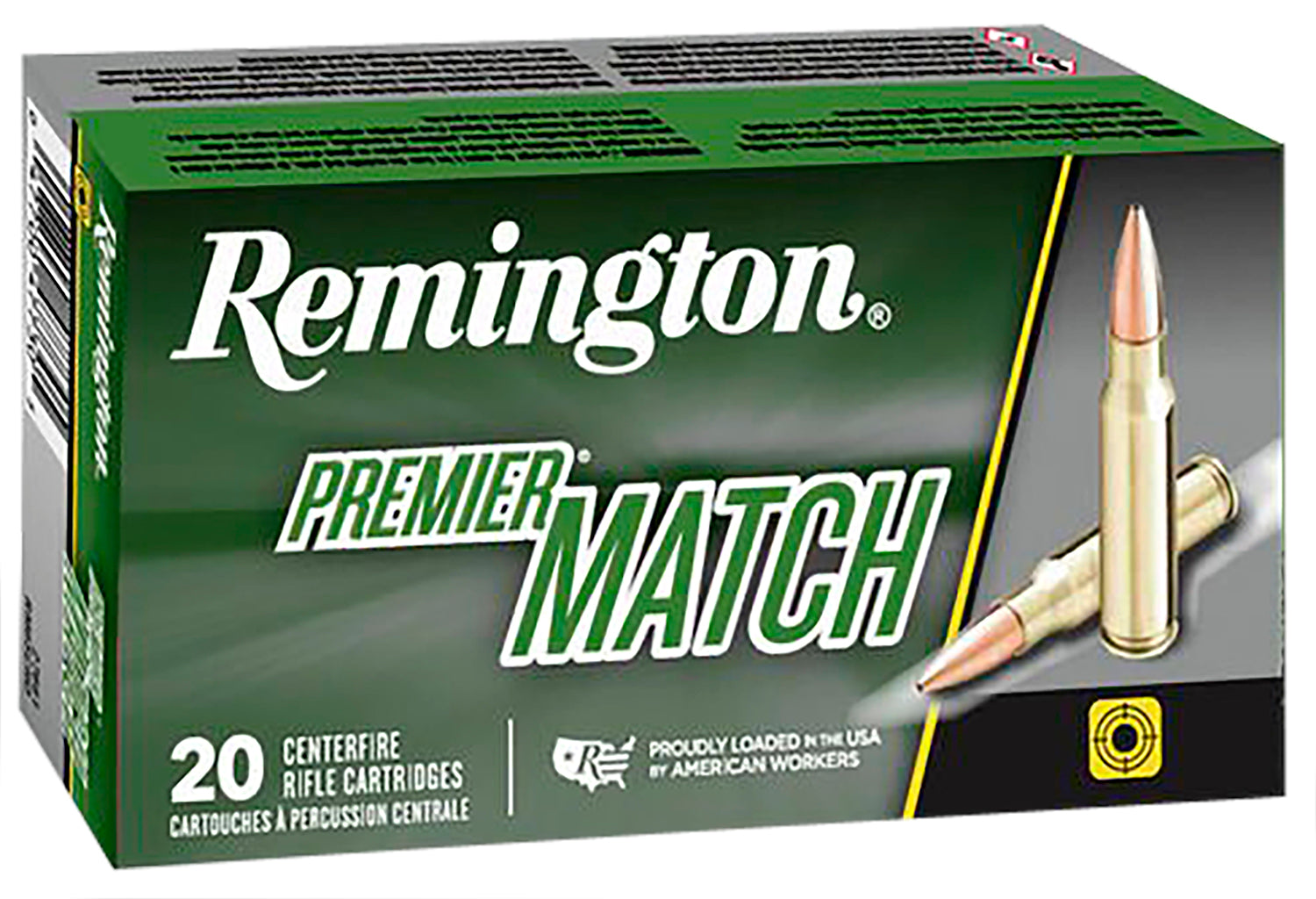 Remington 6.5mm Creedmoor 27661 Premier Match Sierra MatchKing Open Tip Match 140 Grain