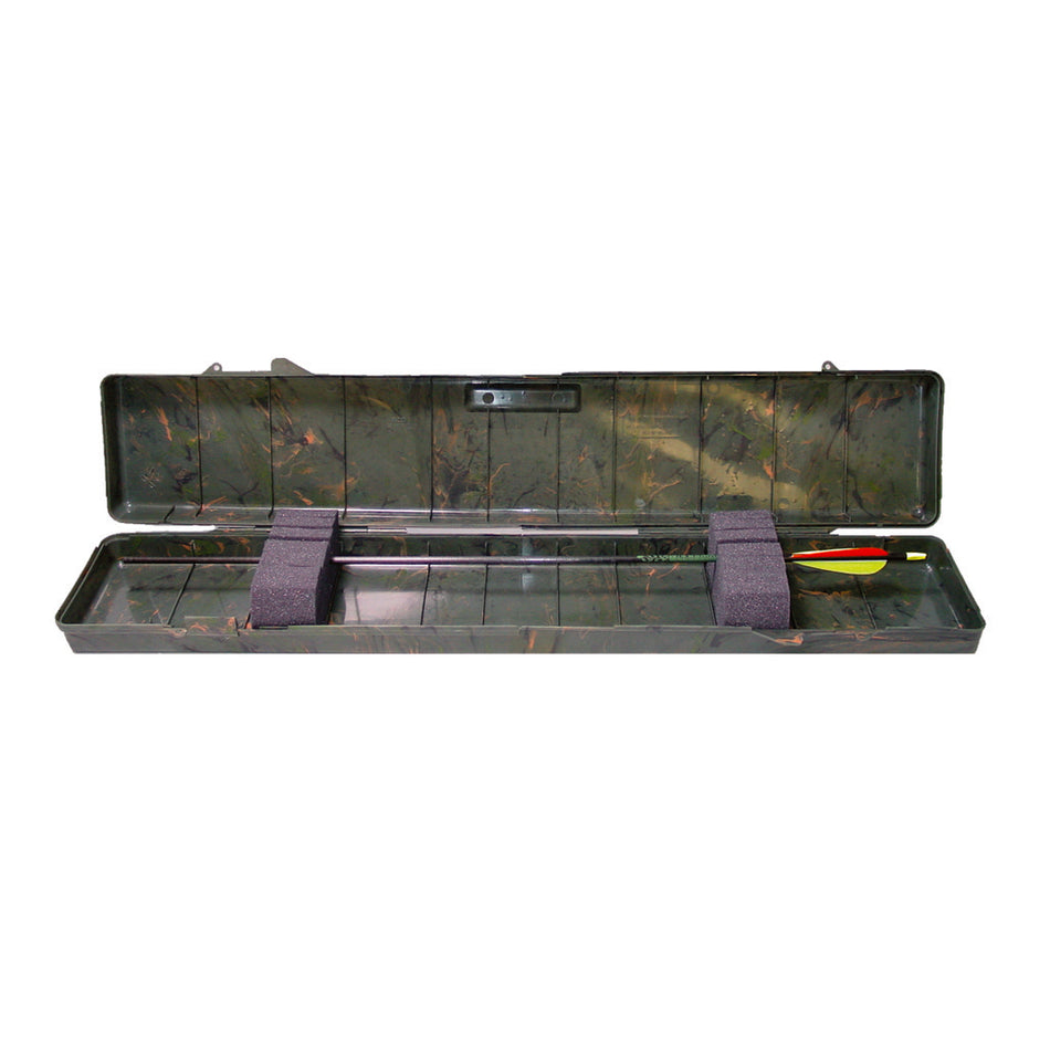 MTM Camo Compact Arrow Storage Case with Snap Lock Latch
