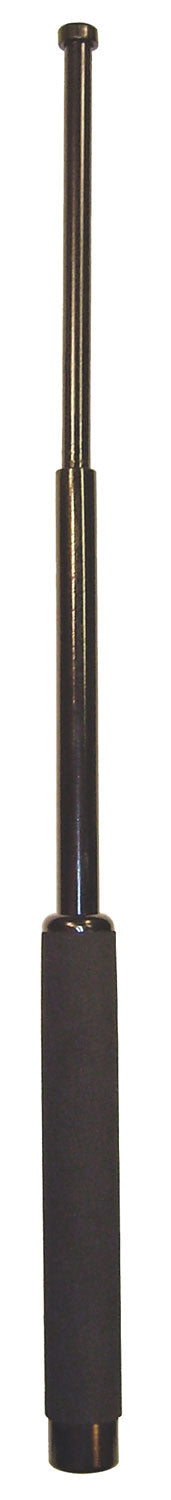 PSP 21" Expandable Steel Baton Black Rubber Grip Includes Nylon Sheath