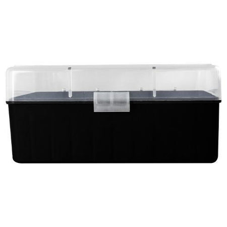 Berry's #413 50rd Ammo Box S&W 500 Clear and Black Flip-Top
