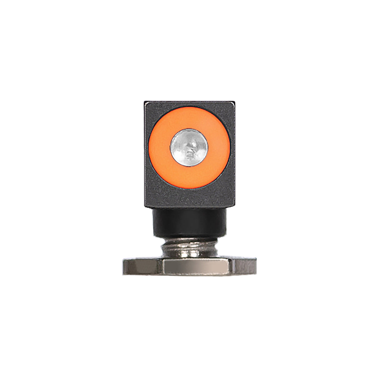 Night Fision Tritium Glow Dome Front Sight GLK000001OGX for Glock – Green/Orange Outline