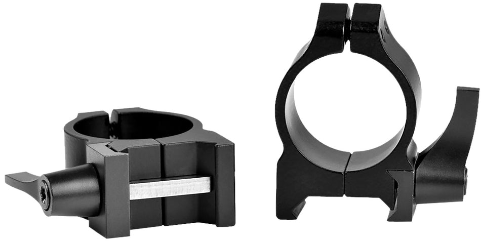 Warne 200LM Maxima 1-Inch Low QD Vertical Rings Matte Black 0 MOA