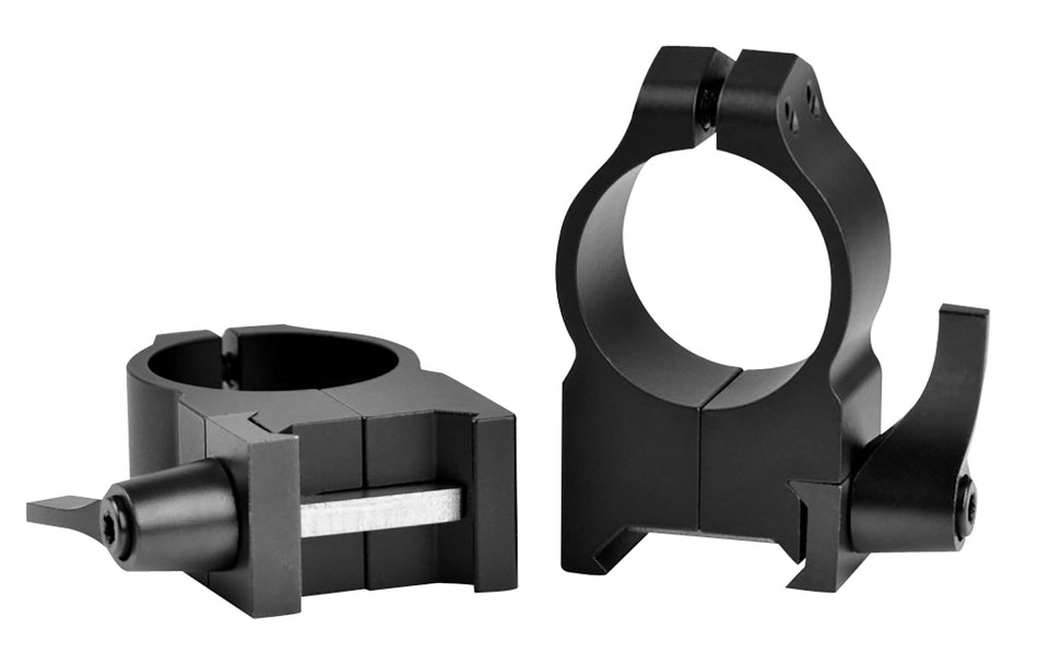 Warne 202LM Maxima 1-Inch High QD Vertical Rings Matte Black 0 MOA