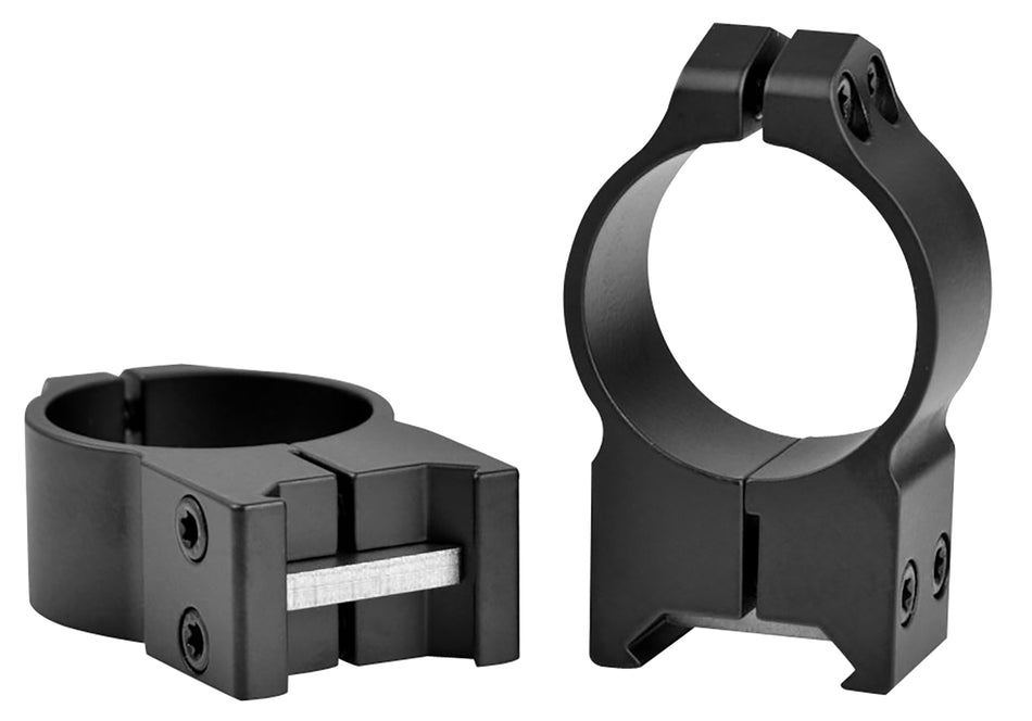 Warne 215M Maxima 30mm High Vertical Rings Matte Black 0 MOA