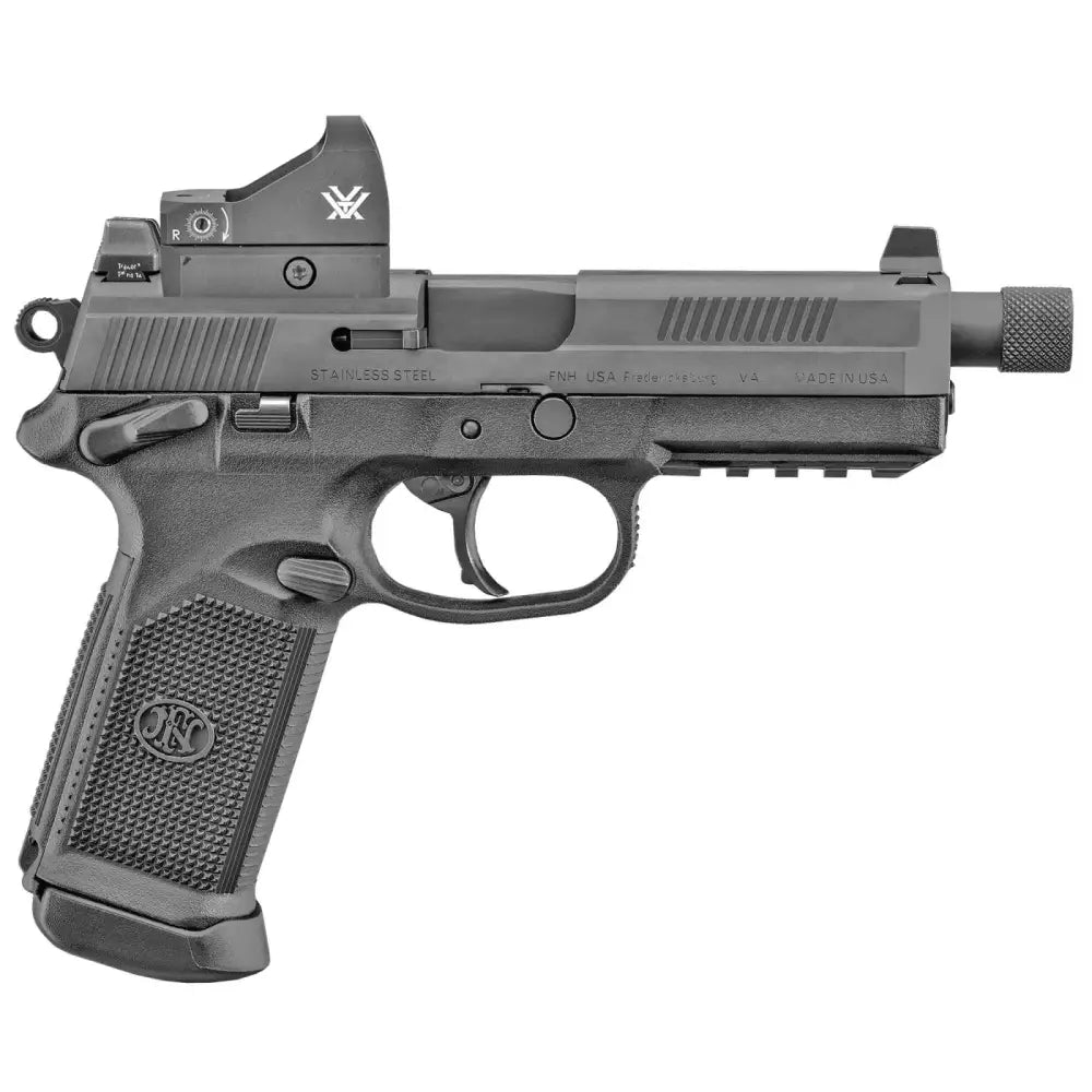 FN FNX-45 Tactical Pistol .45 ACP, Black, Threaded Barrel, Vortex Viper Optic, 2x 10rd Magazines