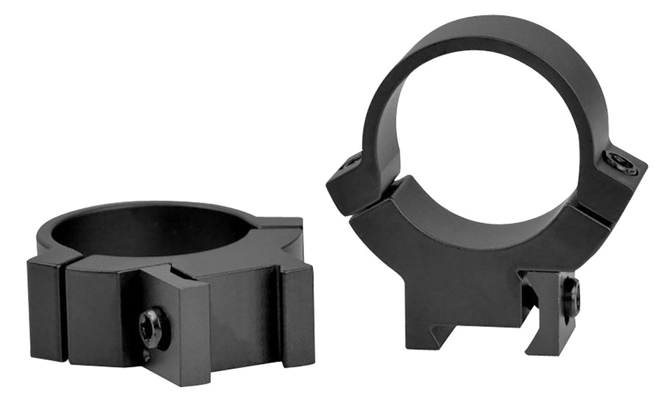 Warne 721M Rimfire 1-Inch Medium Steel Scope Rings Matte Black 11mm/3/8" Dovetail 70/30 Split