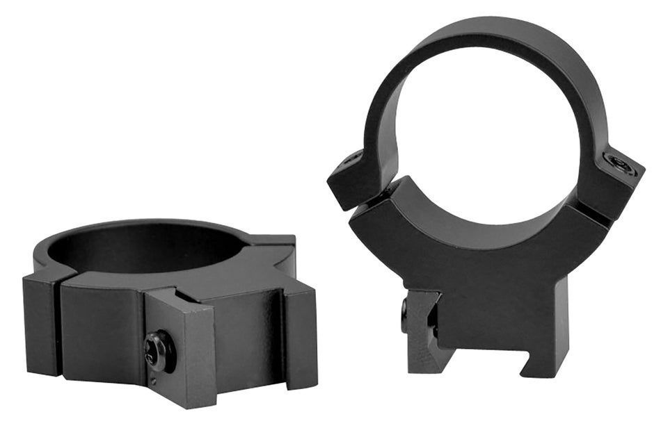 Warne 722M Rimfire Scope Rings 1" Tube High Matte Black Steel 3/8"/11mm Dovetail 0 MOA