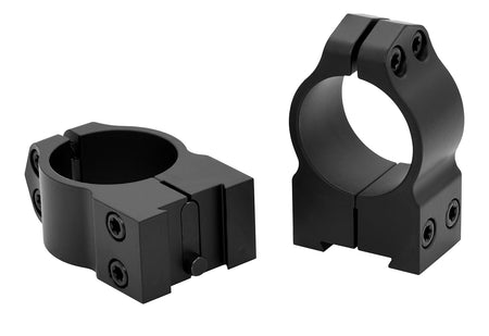 Warne 1TM Maxima Tikka Scope Rings 1-Inch Medium Matte Black Fixed Mount 0 MOA