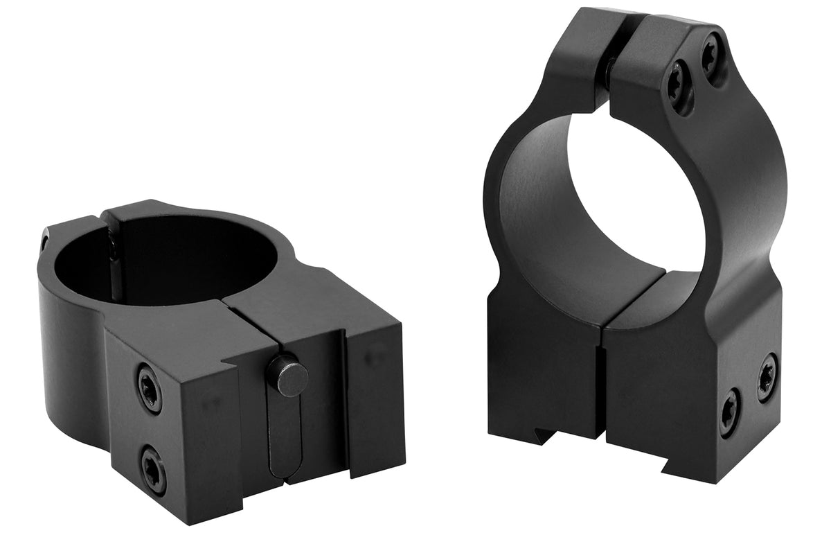Warne 2TM Maxima 1-Inch High Matte Black Steel Scope Rings Tikka 3TX/3T/695 Dovetail