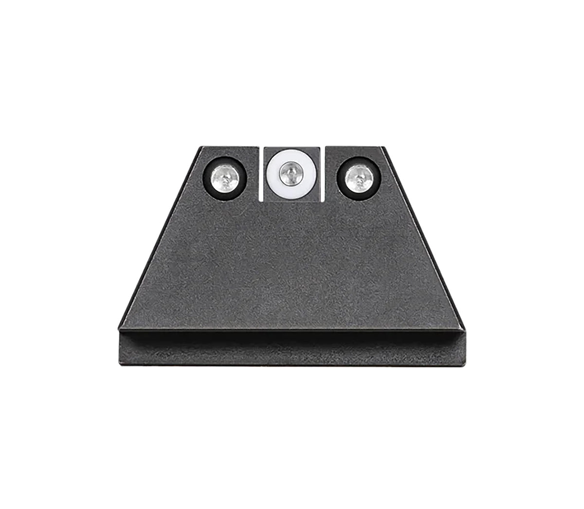 Night Fision Suppressor Height Sights Glock 17/17L/19 Green Tritium White Outline Front & Green Tritium Black Outline Rear
