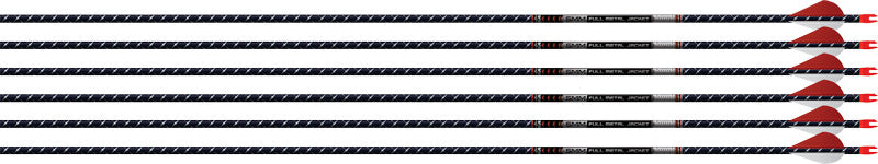 Easton Arrow 5MM FMJ Spine 500 6-Pack 2" Blazer Vanes