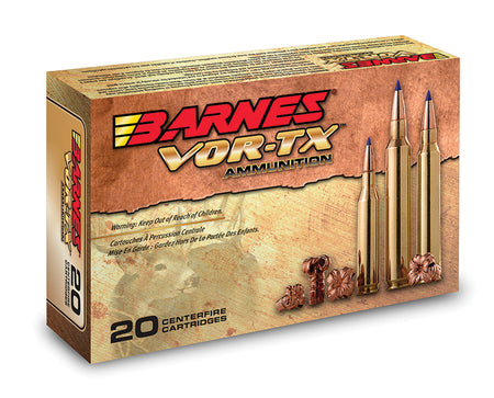 Barnes .25-06 Remington 21557 VOR-TX Tipped TSX Boat Tail BT 100 Grain