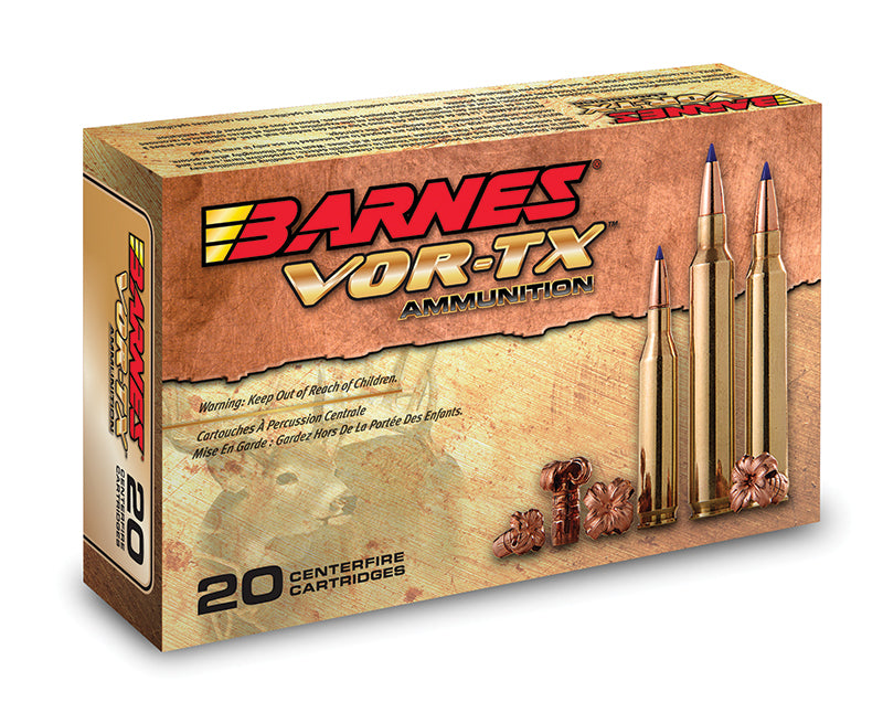 Barnes .25-06 Remington 21557 VOR-TX Tipped TSX Boat Tail BT 100 Grain