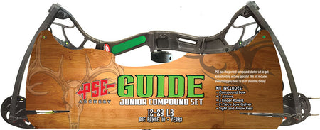 PSE Guide Compound Youth Bow Package 12-29# Black