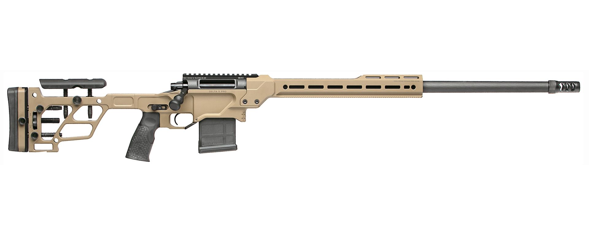 Daniel Defense Delta 5 Pro 6mm Creedmoor 26" Coyote Rifle - 42-159-30085