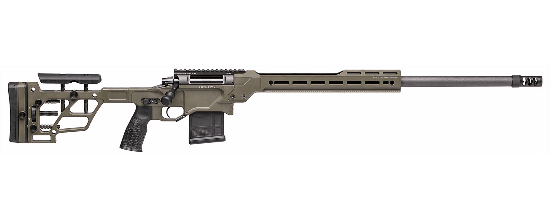 Daniel Defense Delta 5 Pro 6mm Creedmoor 26" OD Rifle - 42-159-23079