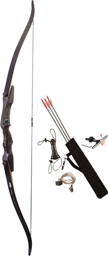 PSE Recurve Bow Kit Pro Max 62-Inch 25# RH with Accessories