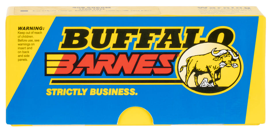Buffalo Bore .458 SOCOM 47A20 Hunting & Sniping Barnes Tipped TSX Lead Free 300 Grain